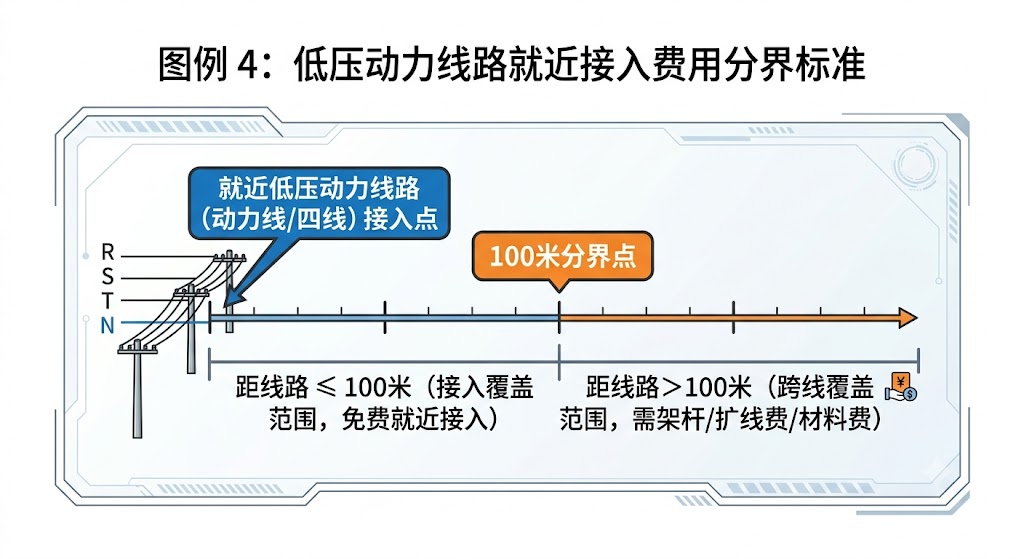 距离4线扩线费用